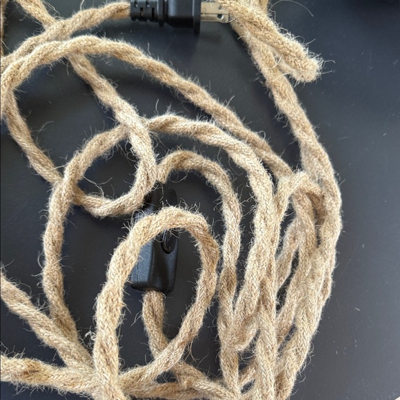 Rustic Rope Pendant Light - Picture 4 of 4